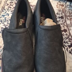 Men's Charcoal Slip-On Loafers